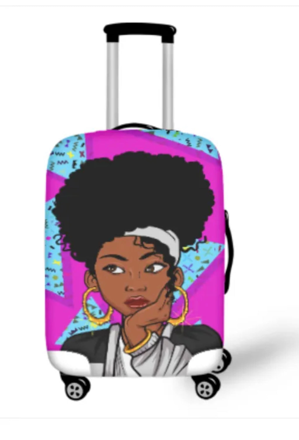 Luggage Cover: Sittin Pretty - Custom2Fly 
