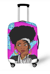 Luggage Cover: Sittin Pretty - Custom2Fly 