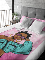 'Bantu Girl' Blanket - Custom2Fly 