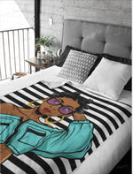 'Bantu Girl' Blanket - Custom2Fly 