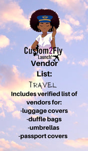Vendor List: Travel - Custom2Fly 