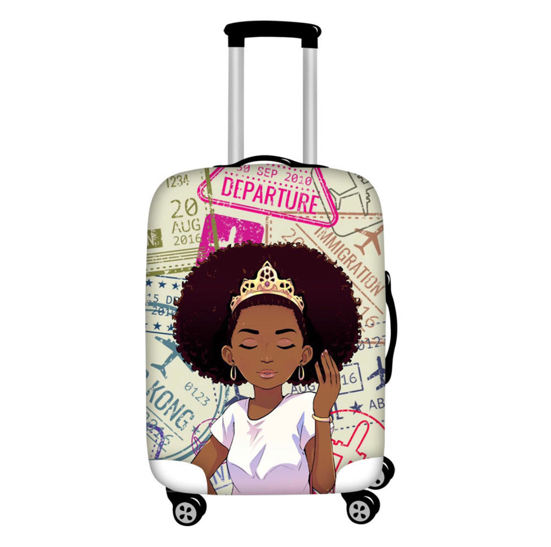 Luggage Cover: Ashanti - Custom2Fly 